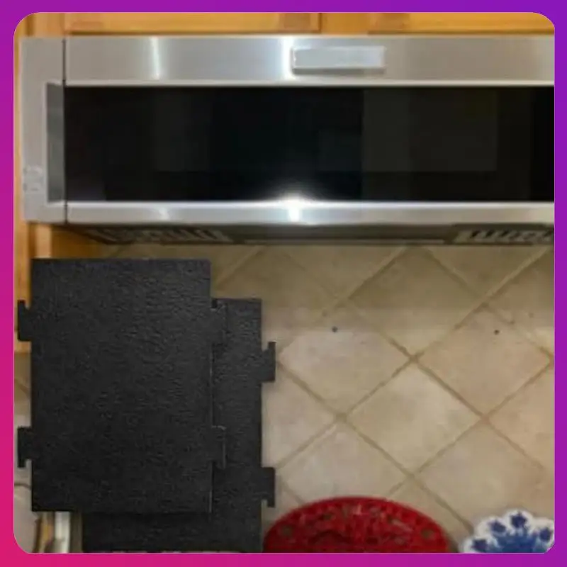 ABKL-4Pack Activated Charcoal Air Filters For Over-The-Range Microwaves YKMLS311, YWML55011, WML75011