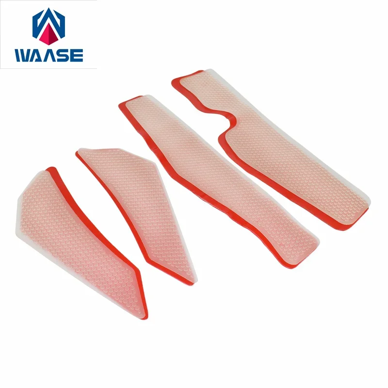 

waase For Kawasaki KX450F KX 450 F 2016 2017 2018 Tank Pad Protector Sticker Decal Gas Knee Grip Traction Pad Side