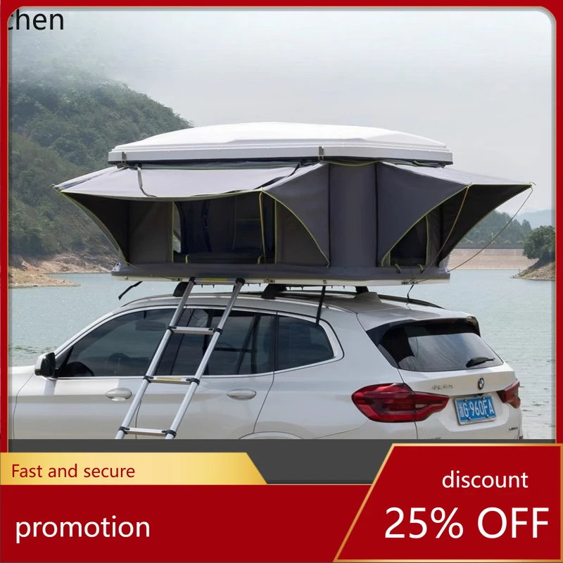 

Автоматическая складная палатка на крышу автомобиля HT для седанов, внедорожников, пикапов, кемпинга на природе и автопутешествий.