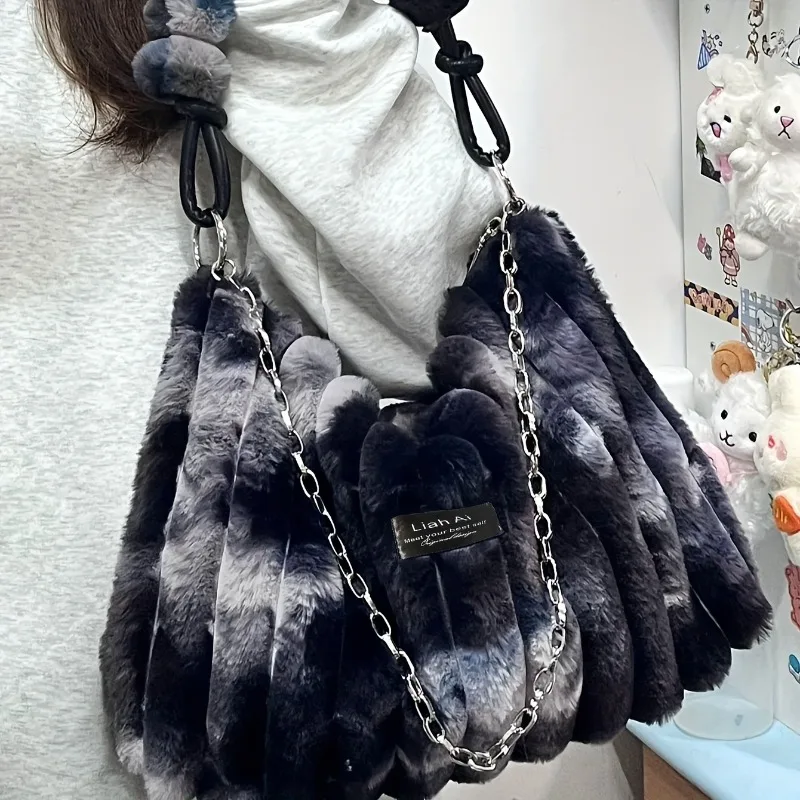 #5 Faux Fur Shoulder Bags Deals & Discounts