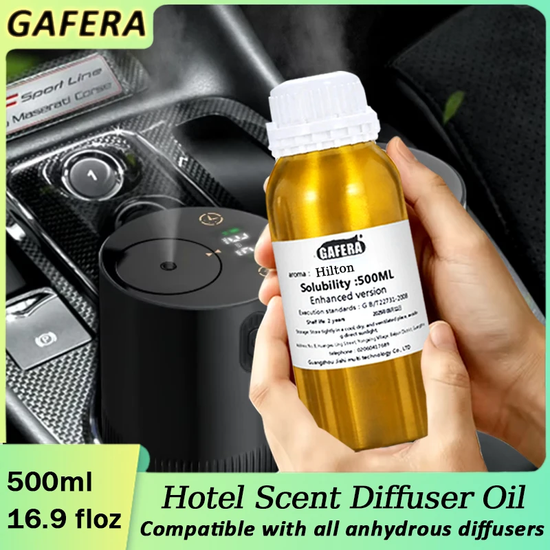 Fragrance Refill, Diffuser Refill, suitable for hotel diffusers and car diffusers, Westin White Tea、Kempinski 500 ml/16.91 fl oz