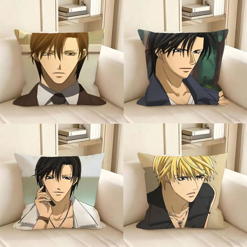 1pc Anime Skip Beat Pillow Case Fashion Square Pillowcase Bedroom Sofa Room Ins Decoration Leisure