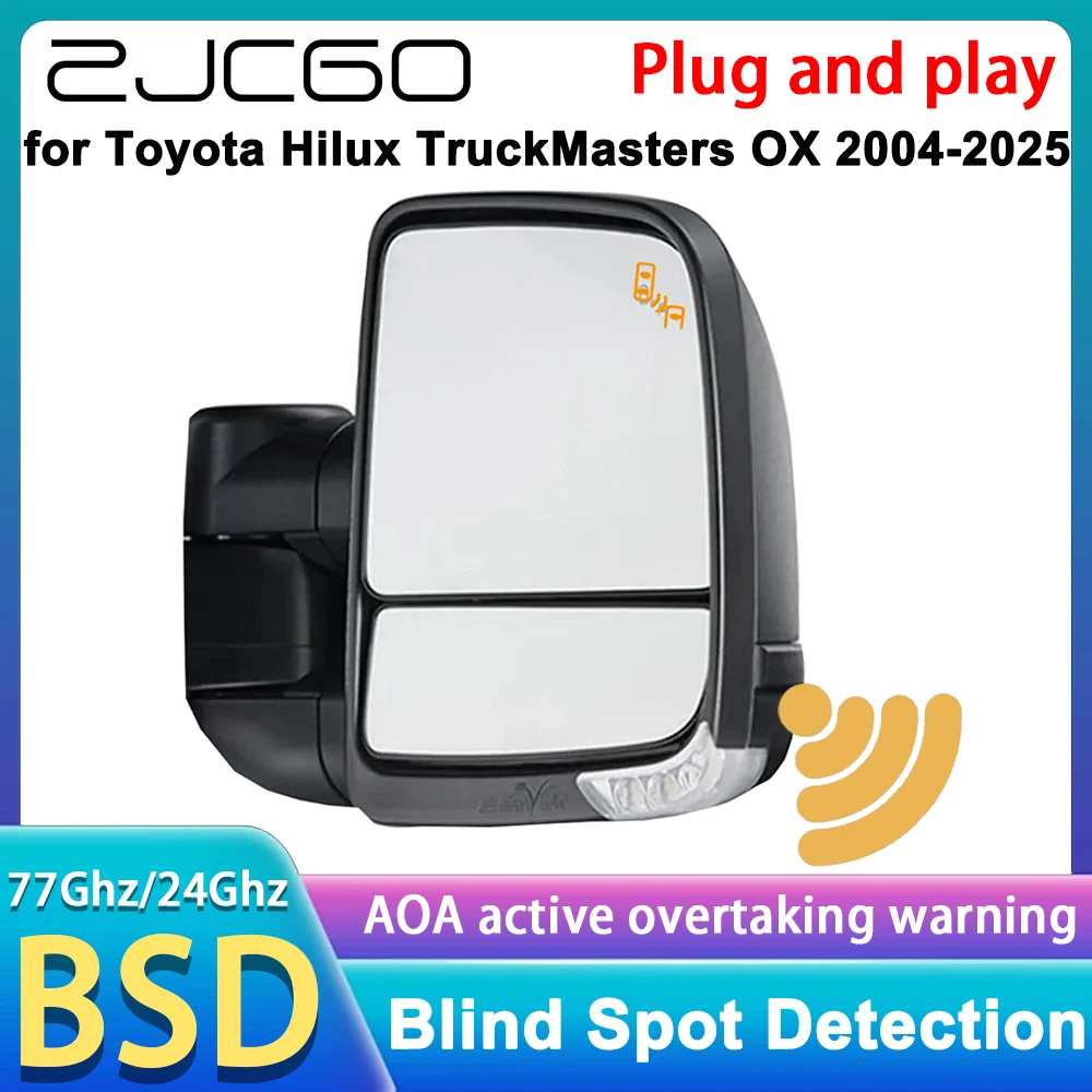 Для Toyota Hilux TruckMasters OX AN10 AN20 AN30 AN110 AN120 AN130 Задний поперечный сигнал тревоги Монитор слепых зон Обнаружение помощи