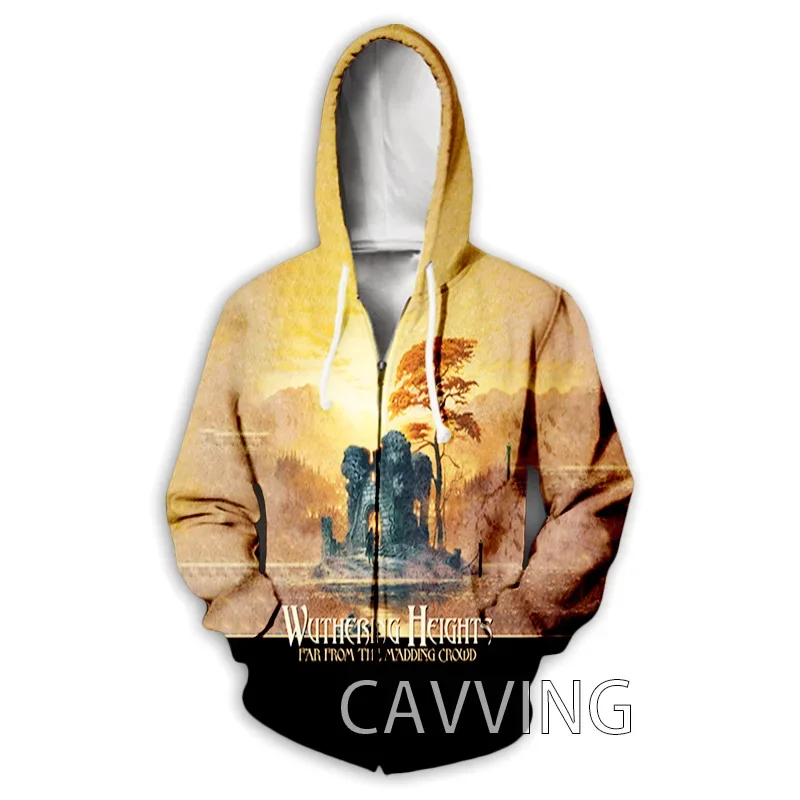 

CAVVING 3D Printed Wuthering Heights Band Zipper Hoodies Zip Hooded Sweatshirt Harajuku Hoodie Sweatshirt for Men/women