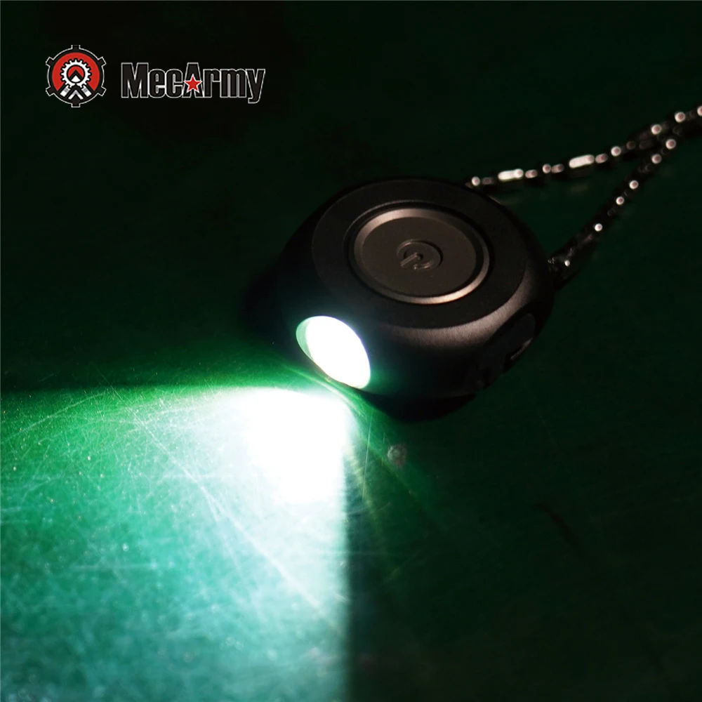 Keychain Light MecArmy CPL2 USB Type-c Rechargeable Mini  Keychain LED Light EDC Torch Lanterns built-in 55mAh battery