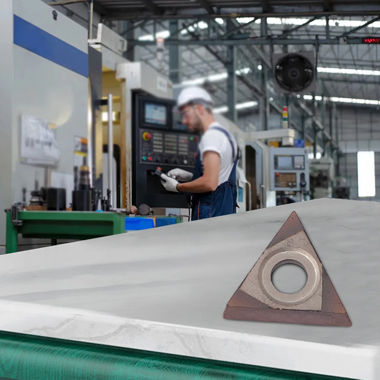 

For 1/2 Lathe Carbide Inserts Turning Tool Factory Workshop TCMT16T304 0.6 * 0.2 * 0.15 Inches 16mm * 5mm * 4mm