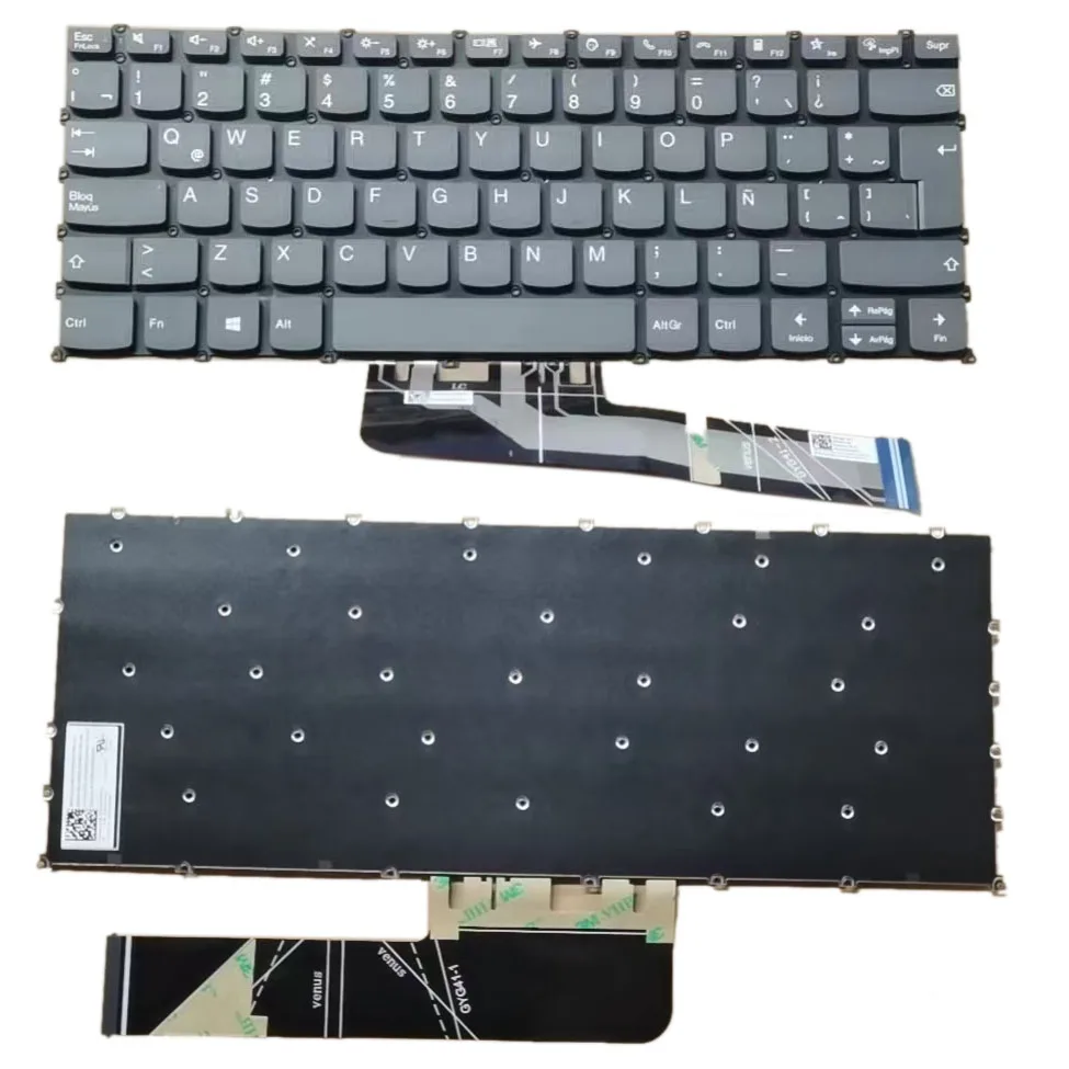 

Новая латинская испанская клавиатура для ноутбука Lenovo IdeaPad 3-14ADA6 3-14ALC6 3-14ITL6 без подсветки