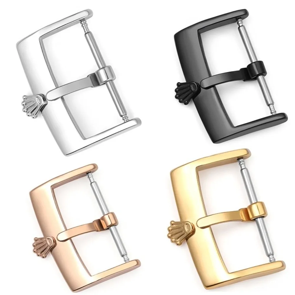 Hoge Kwaliteit 316L Roestvrij Stalen Horloge Gesp 16 Mm 20 Mm Fijn Gepolijst Horlogeband Sluiting Horloge Accessoires