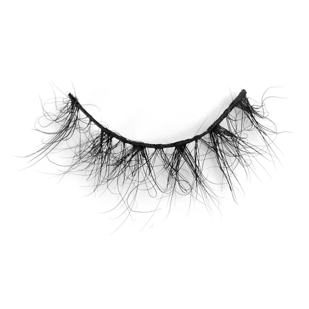 Goodobe 10 pairs [F Short] Fluffy messy exploding hair false eyelashes Thick mink hair false eyelashes wholesale