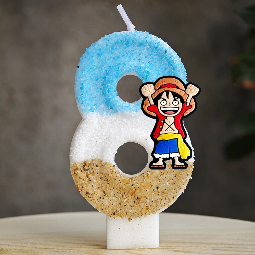 One Piece Luffy Figur Geburtstagskerzen Kreative Tortendekoration Kindergeburtstag Partydekoration Geschenk – Detail 9
