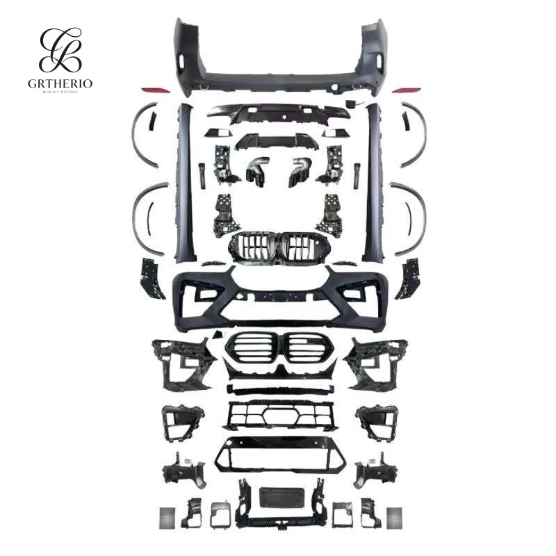 

Suitable for BMW X5 early-stage G05 modification, old to new body kit bumper, 2019 to 2023 X5M body kit