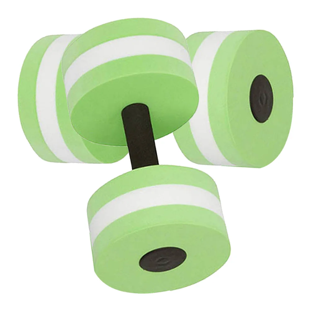 

2pcs Water Dumbbells EVA Foam Floating Low Water Absorption Resistance Pool Workout Fitness Aerobics Equipment Weights