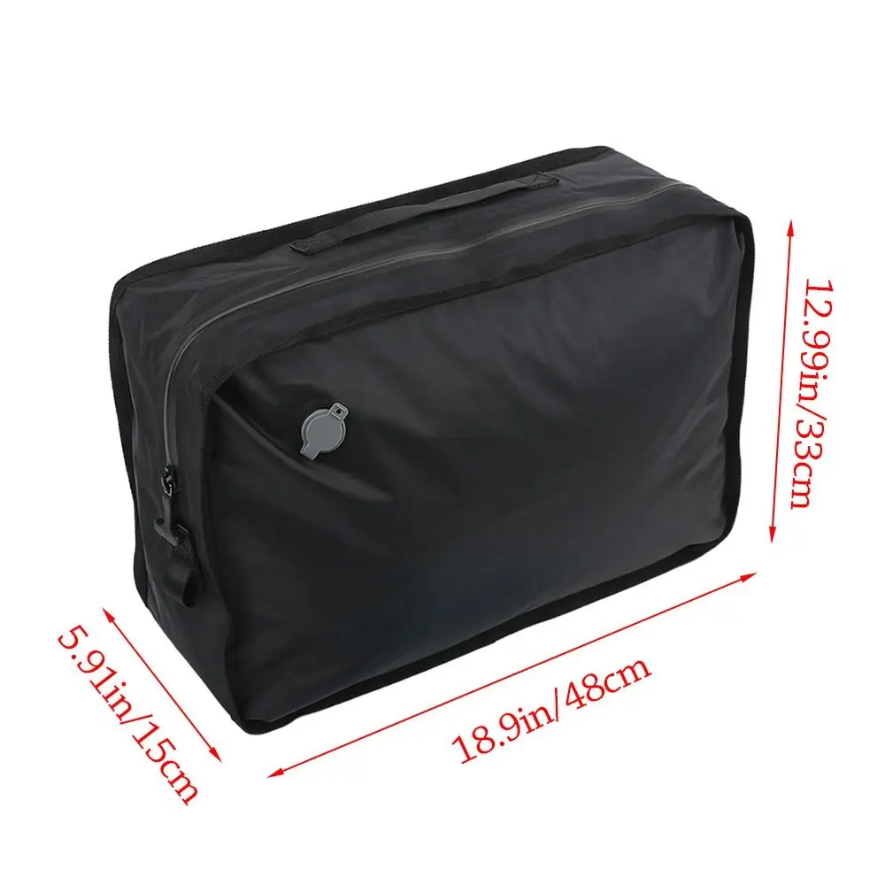 أكياس مكنسة قابلة لإعادة الاستخدام للسفر مقاوم للماء والغبار حقيبة ضغط للسفر قابلة للطي لتوفير المساحة حقيبة ضغط فراغية #6