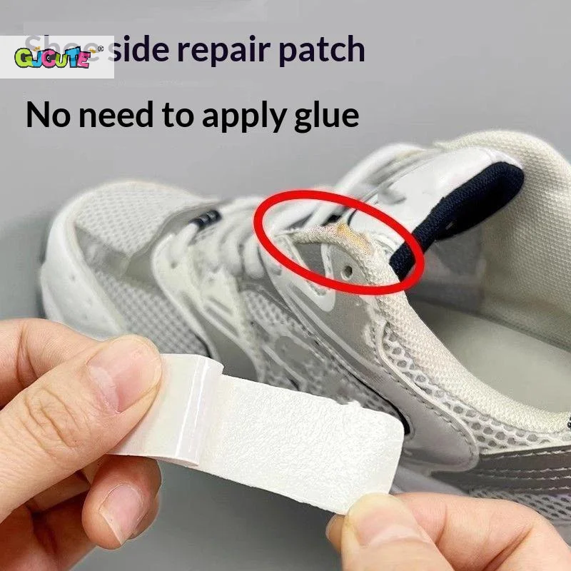 6Pcs Shoe Repair Patches For Heel And Inner Lining Wear Self-Adhesive Repair Stickers For Sneakers Shoes
