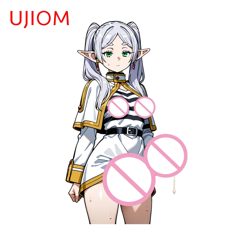 UJIOM Futa Frieren Anime Sexy Wall Sticker Attractive Amusing Toilet Bookshelf Window Decals Home DIY Decoration Chambre