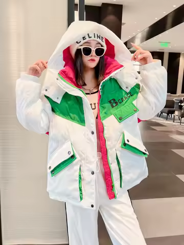 Down Cotton Jacket Women 2024 Winter Womens Clothing Women's Winter Coat Clothing Female Women's Padded Jacket