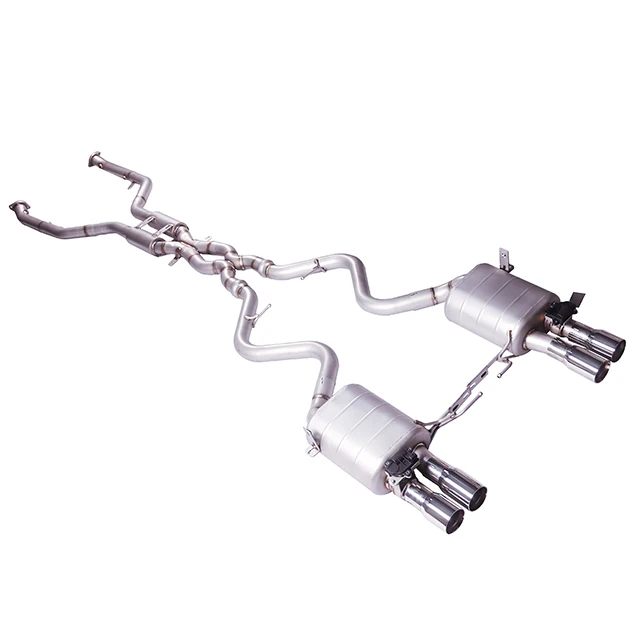 

Глушитель выхлопа GFC Catback для BMW M3 M4 E90 E92 E93 3.0L 4.0L, автомобильная выхлопная система с электрическим клапаном из нержавеющей стали 304