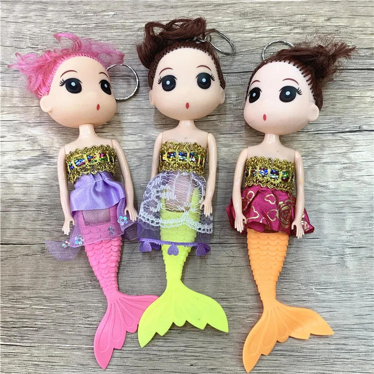 17cm Classic Long Legs Doll Waterproof Mermaid Doll Girl Toy Princess Children Girl Toy Bath Pool Toy Girl Birthday Gift