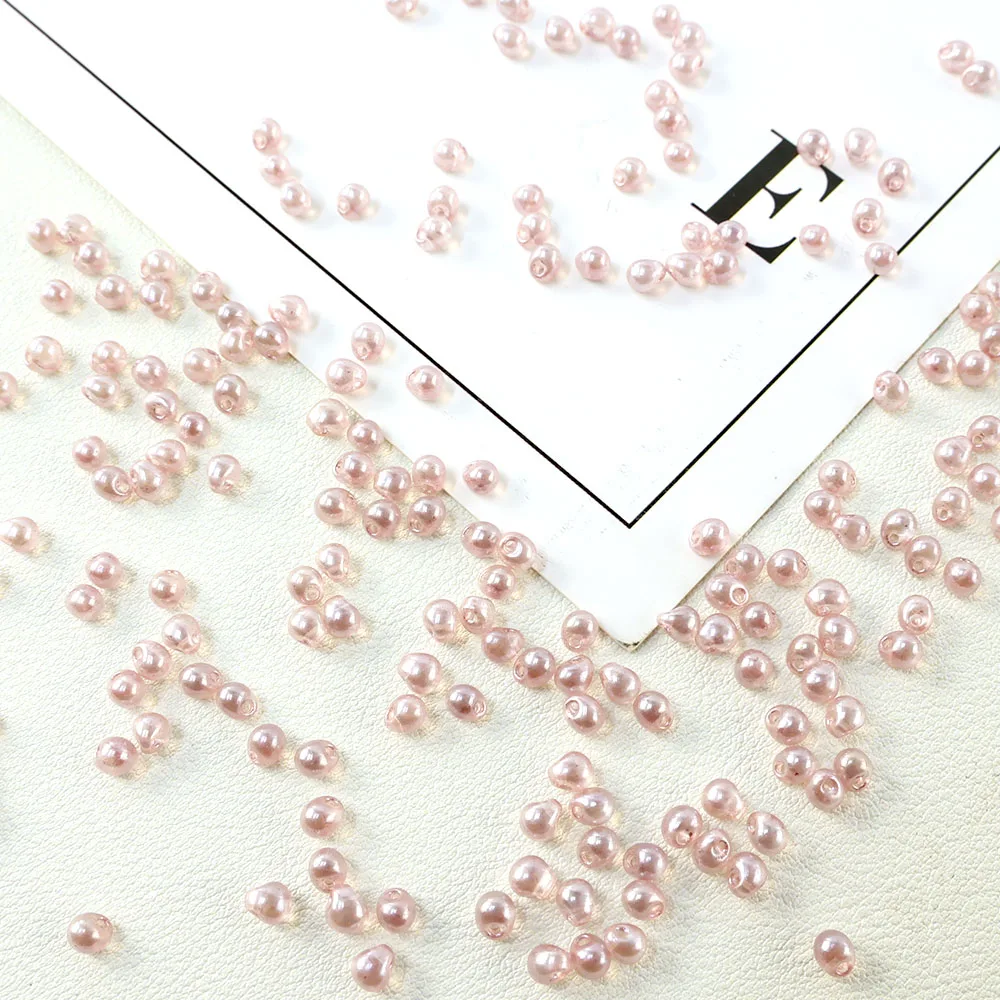 10 g/Röhre Miyuki transparente Wassertropfenperlen, importiert aus Japan, Schmuckzubehör, das zur Herstellung handgefertigter Armbänder und Halsketten verwendet wird. – Detail 5