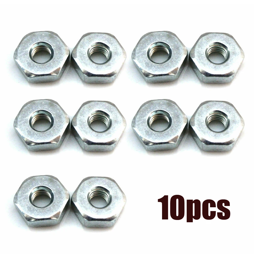 

10pcs M8 Bar Nuts Chainsaw Household Garden Tool Replacement Parts for STIHL 017 018 021 025 MS170 MS180 MS210 MS230 MS250