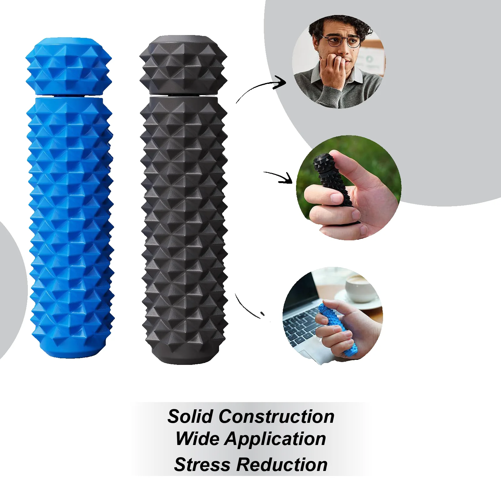 

Колючие игрушки-непоседы, 2 предмета для взрослых, вращающийся антистрессовый сенсорный инструмент для стимуляции для управления гневами