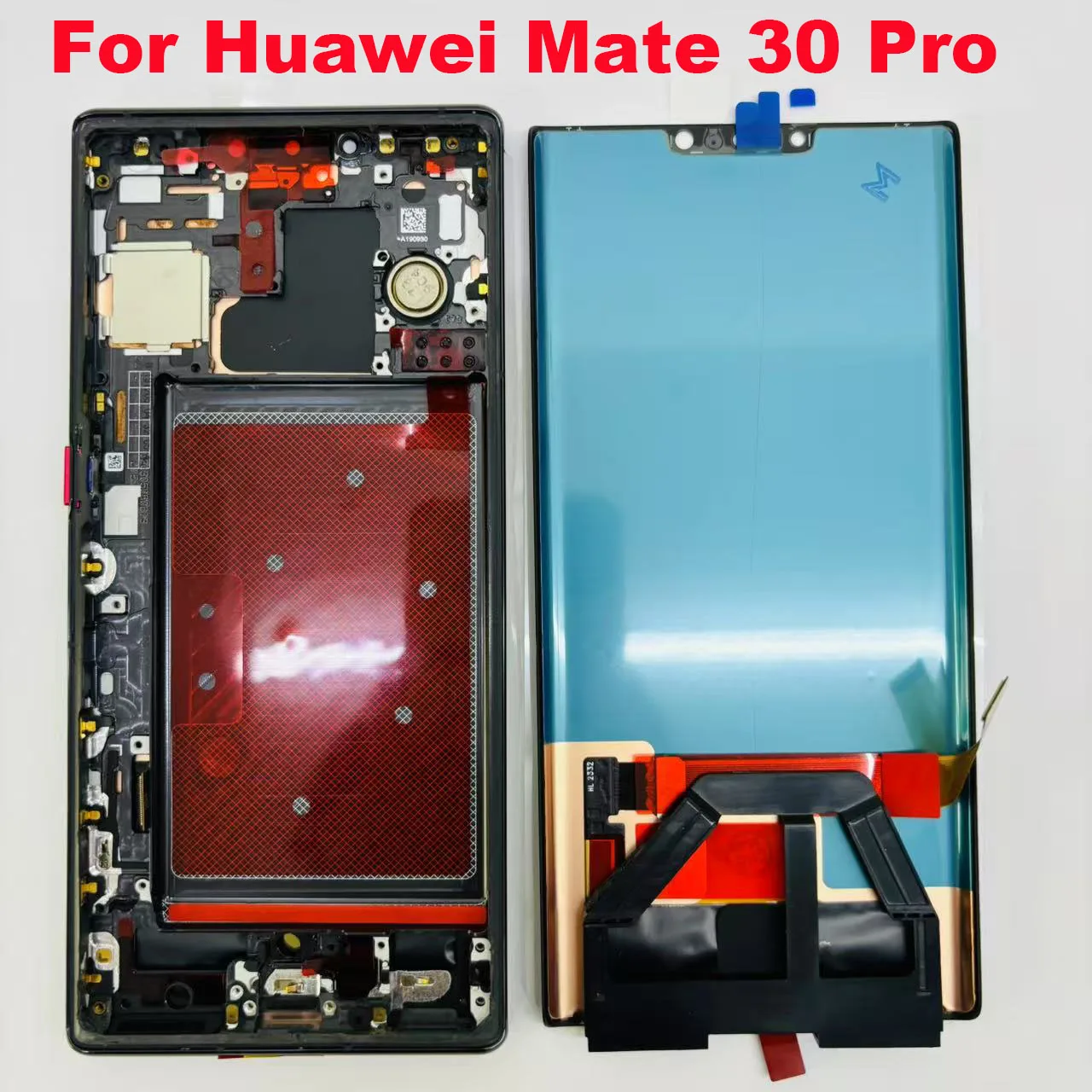 Original para huawei mate 30 pro display lcd painel de tela toque digitador assembléia para huawei mate30 pro LIO-L09 LIO-L29 lcd