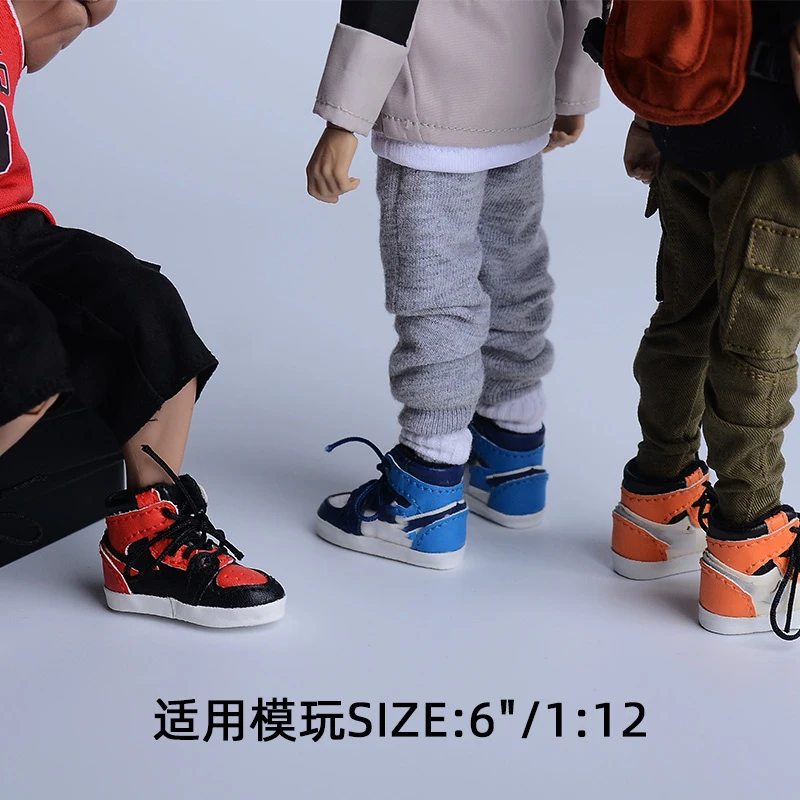 pre sale 1/12 scale male dolls Fashion sneakers fit 6'' action figure body model