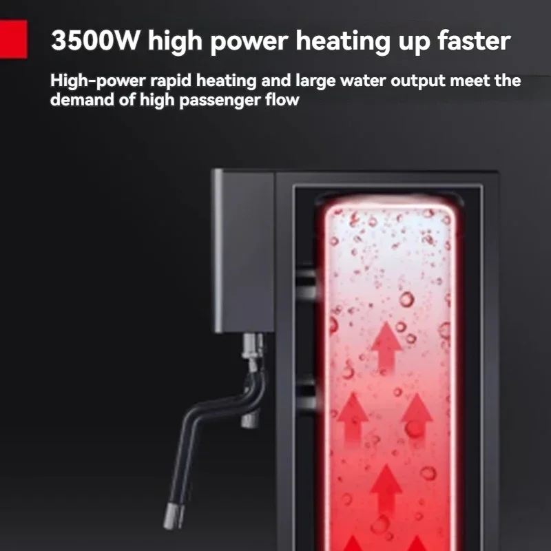 

1PC 220v Electric Inlet Water Boiler Commercial Steam Water Boiler Milk Foam Machine Commercial Water Heater Straight Drink