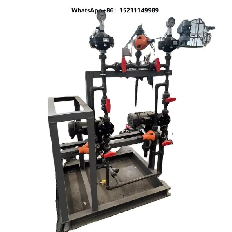 Membrane RO System Sewage Treatment Plant  3000L/Hour 380V Pump Motor Bearing Carbon Steel Septic Tank Mobile Filter PP 2