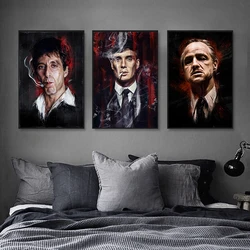 Classic Movie Canvas Painting Modern Figure Posters and Prints Wall Art Pictures for Living Room Home Decoration Cuadros Mural