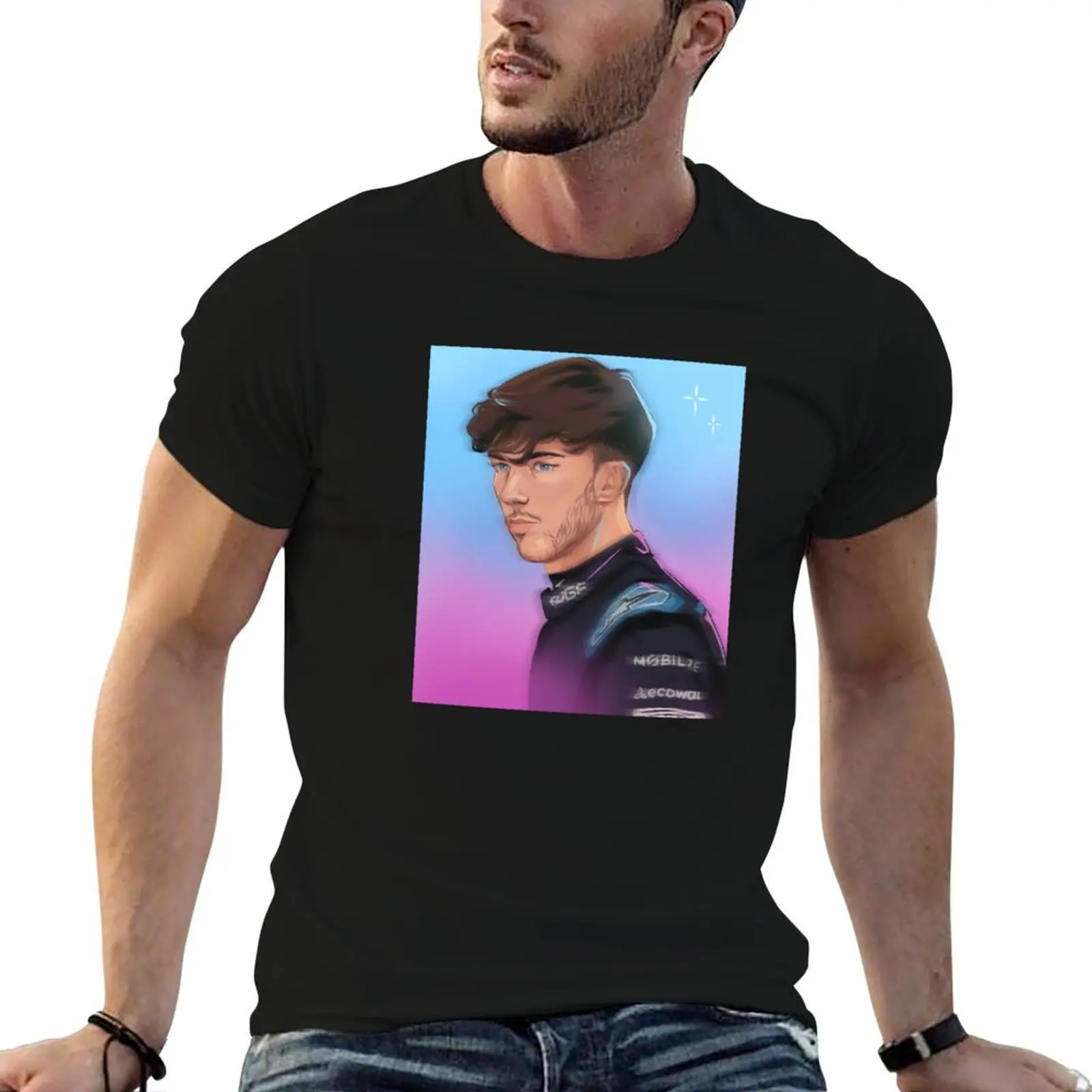 

Pierre Gasly 2023 T-Shirt funny t shirts cotton t shirts for man graphic vintage t shirt for man 100 percent cotton T-Shirt
