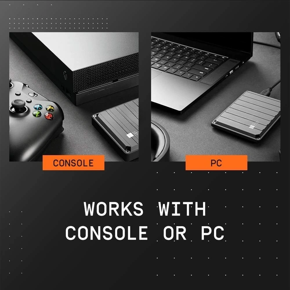 محرك الألعاب P10 سعة 6 تيرابايت، محرك الأقراص الصلبة الخارجي المحمول