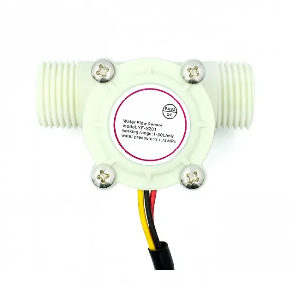 YF-S201 water flow sensor 4/6 points G1/2/3/4 interface FS300A drinking fountain Hall flow meter