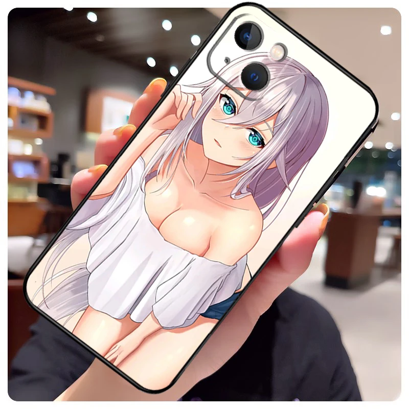 Sexy Anime Bikini Girl Ass Back Case For iPhone 13 Pro Max 16 15 11 12 14 Pro Max mini XR 15 16 Plus 16e Phone Cover