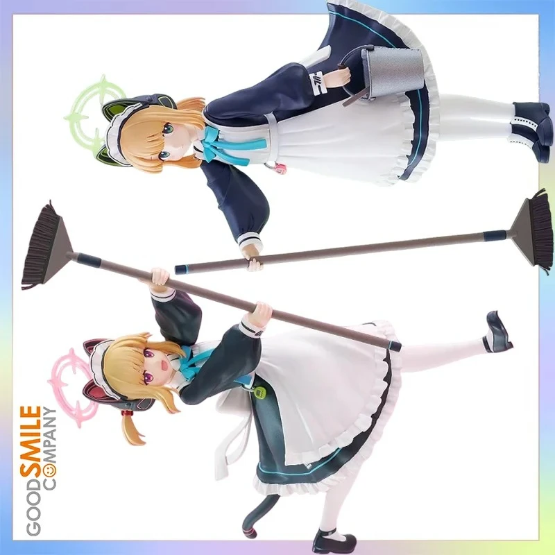 

Original In Stock Good Smile POP UP PARADE Blue Archive Momoi Maid Figure Anime Action Model Figurals Brinquedos Toys Gift