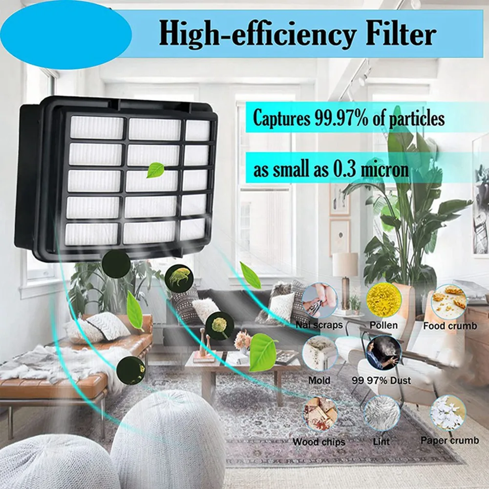 Hepa-Filter für Hai-Vakuum-Navigator weg heben nv350 nv351 nv352 nv355 nv356 nv357 Düsens taub sauger Teile ersetzen
