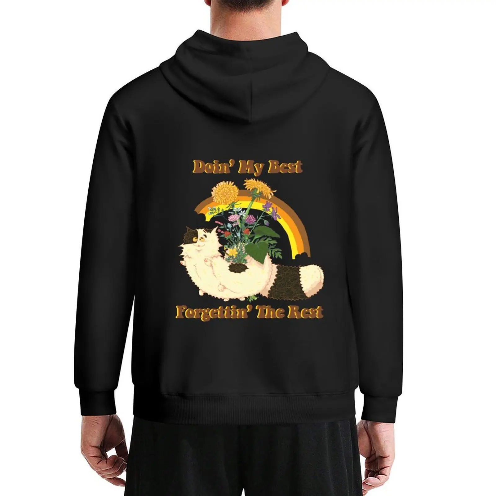 

SammyPillar Does his best Hoodie mens clothing fashion men autumn new products mens clothes new in hoodies & sweatshirts