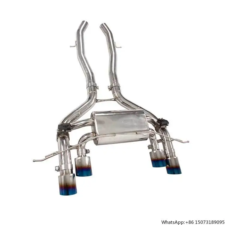 

Для M2 G87 3.0T четырехвыпускной клапан, подключаемый выпускной клапан, задняя часть, подходит для выхлопной трубы из нержавеющей стали