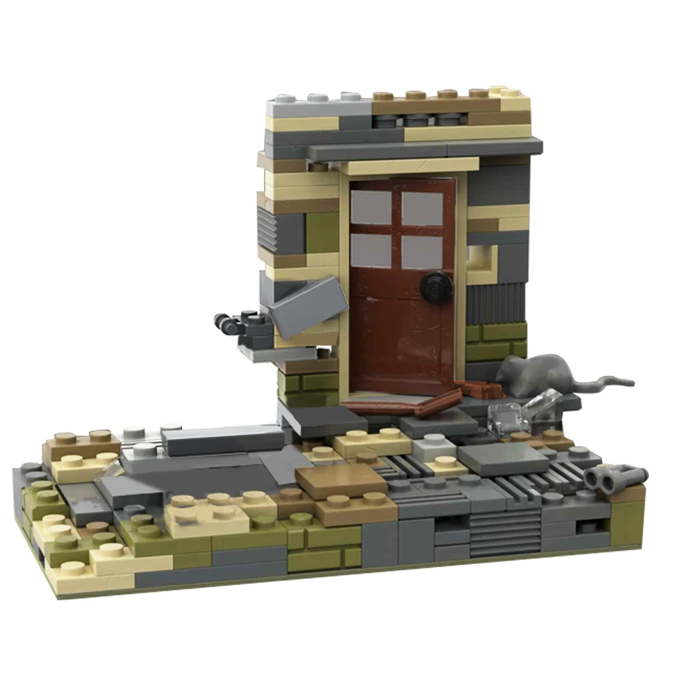 Gobricks-bloques de construcción MOC tlou-minimal-joel y Elli, modelo de película The last of us, juguetes educativos para niños, regalo de cumpleaños