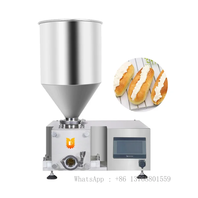 Automatic croissant injection machine bread core cream Injector croissant  cream  filling machine