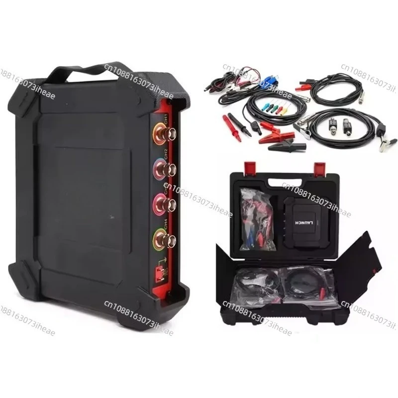 

launc X-431 Oscilloscope O2-2 Scopebox Analizador 4 Channels Tester Compatible With X-431 PAD VII ,PAD V, PAD V Elite,PAD III