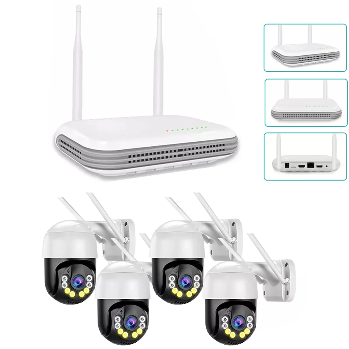 

Industrial Mini NVR: 8 Camera 4K Input H.265+ Compression Cloud/HDD/SD Storage Gigabit Ethernet -0°C~55°C Operation, 2-Way Talk