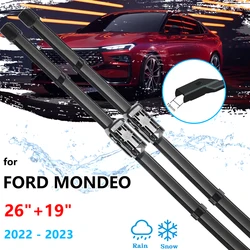 2x For Ford Mondeo Taurus MK6 2022 2023 Winter Wiper Blades Brushes Front Window Windshield Windscreen Cleaning Auto Accessories