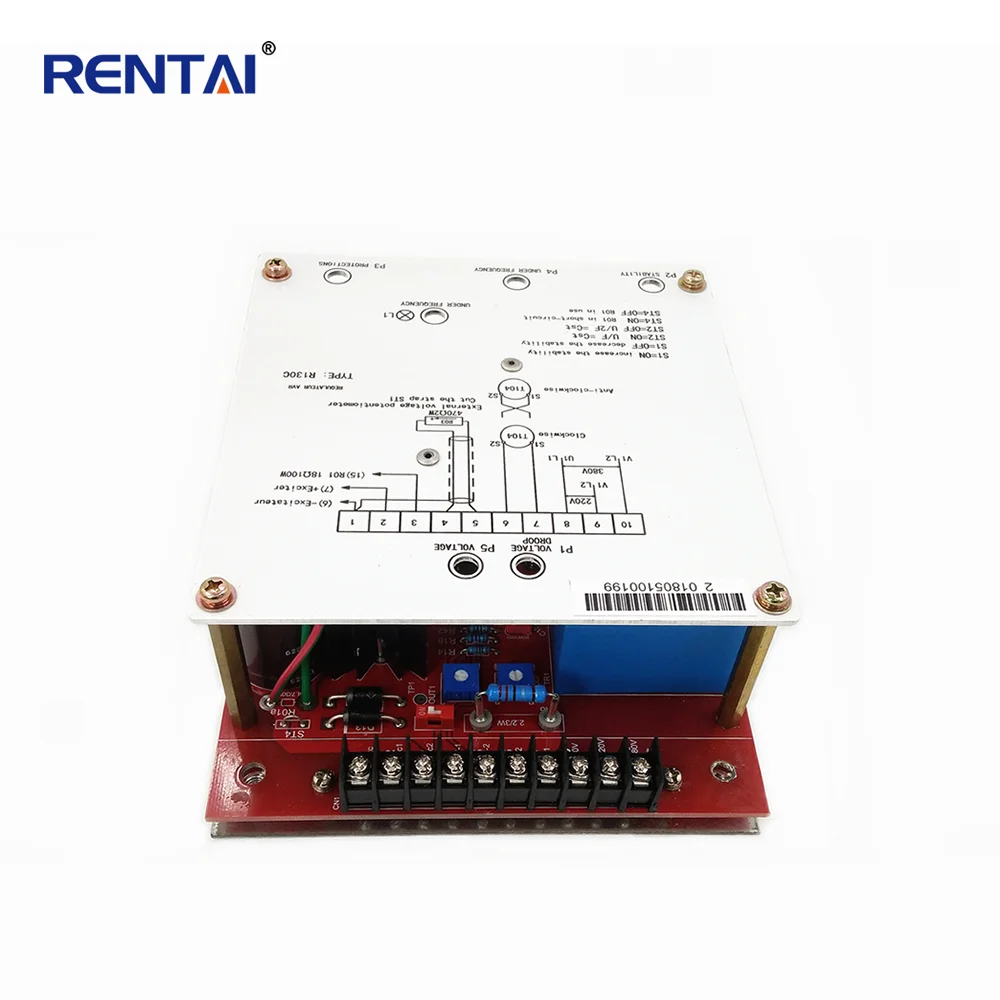 AVR Regulator tegangan R130C untuk Generator Alternator LS