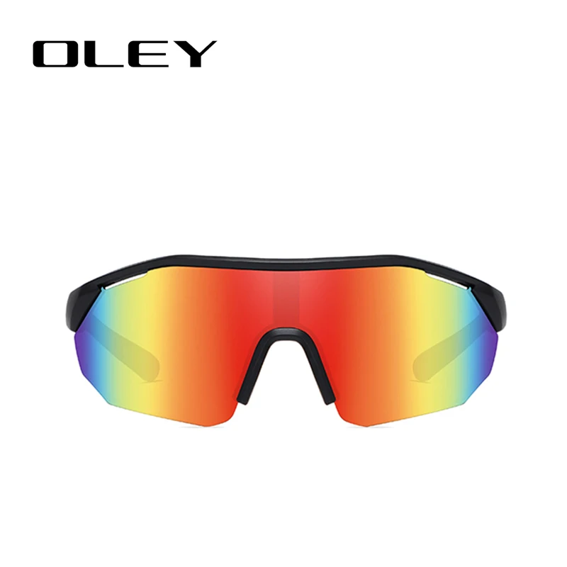 OLEY-Photochromic Cycling Glasses for Men Women, Outdoor Sport, Hiking Eyewear, Polarized Sunglasses, Inner Frame, Bicycle Glass