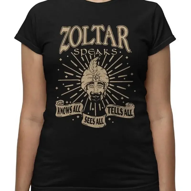 Zoltar Knows All Sees Tells T shirt Women's