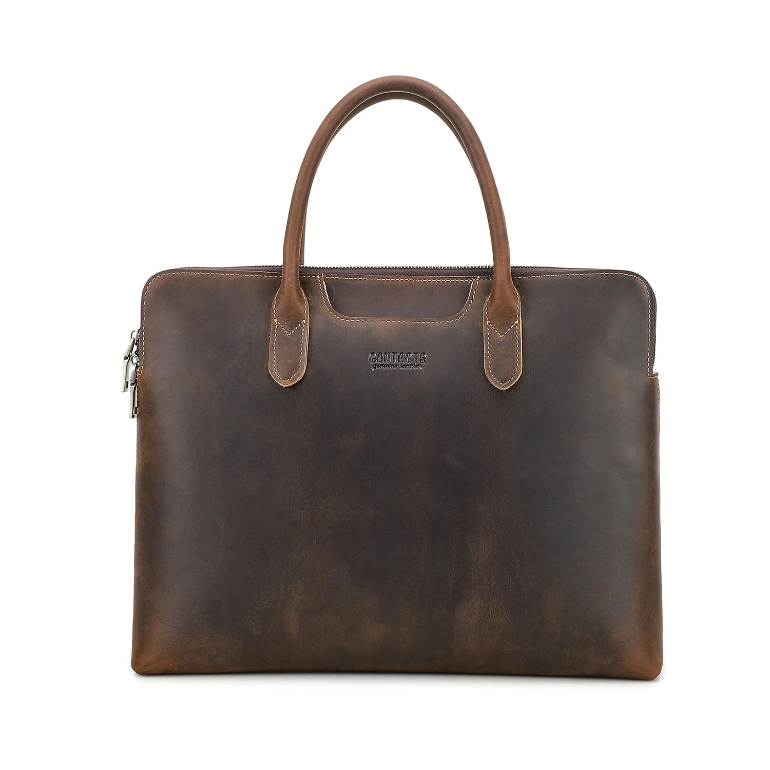 

Wholesale 14 Inch Laptop Case Leather Bag Business Briefcase Custom Logo Mens Laptop Messenger Bag for Macbook Pro