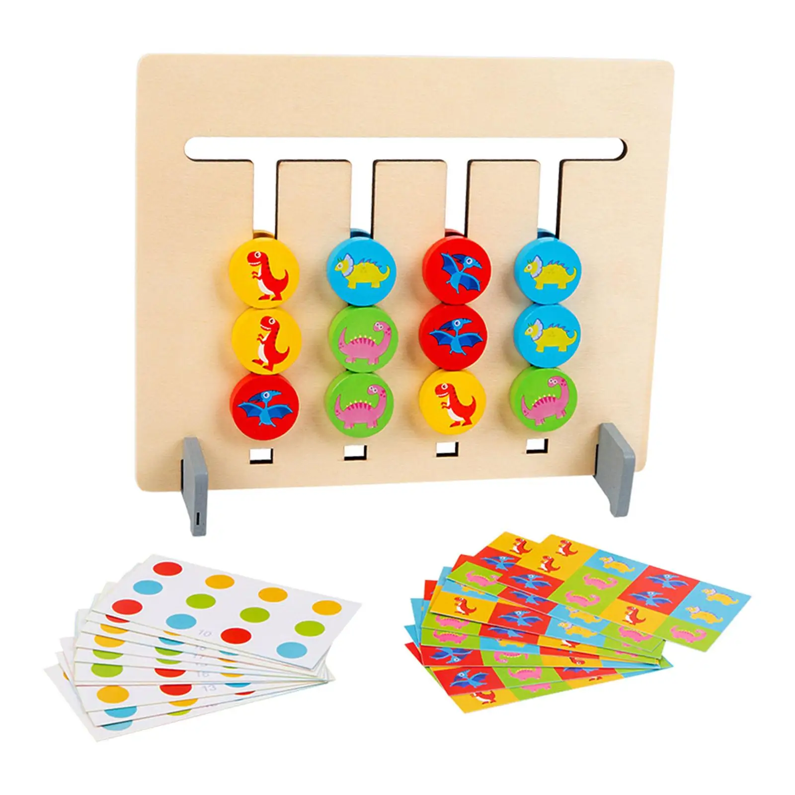 Slide Puzzle Toy Game rozwijanie kształtu edukacyjnego sortowanie kolorów dopasowanie gry drewniana płyta gra dla małych dzieci w wieku przedszkolnym