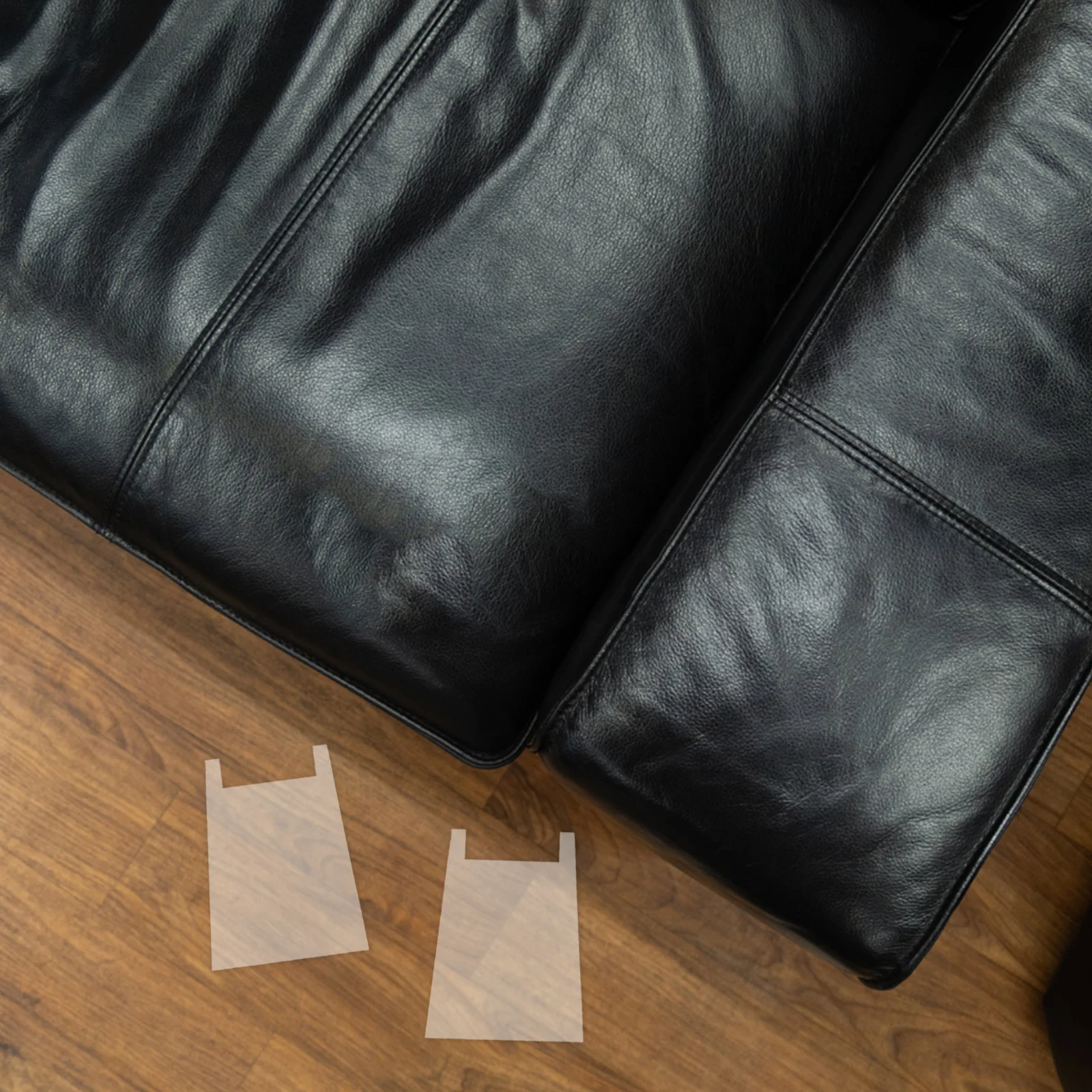 

2Pcs Sofa Wall Spacer Stopper Clear Acrylic Furniture Spacer for Bed and Couch Fire Safety Outlet Protection Universal Fit Slim