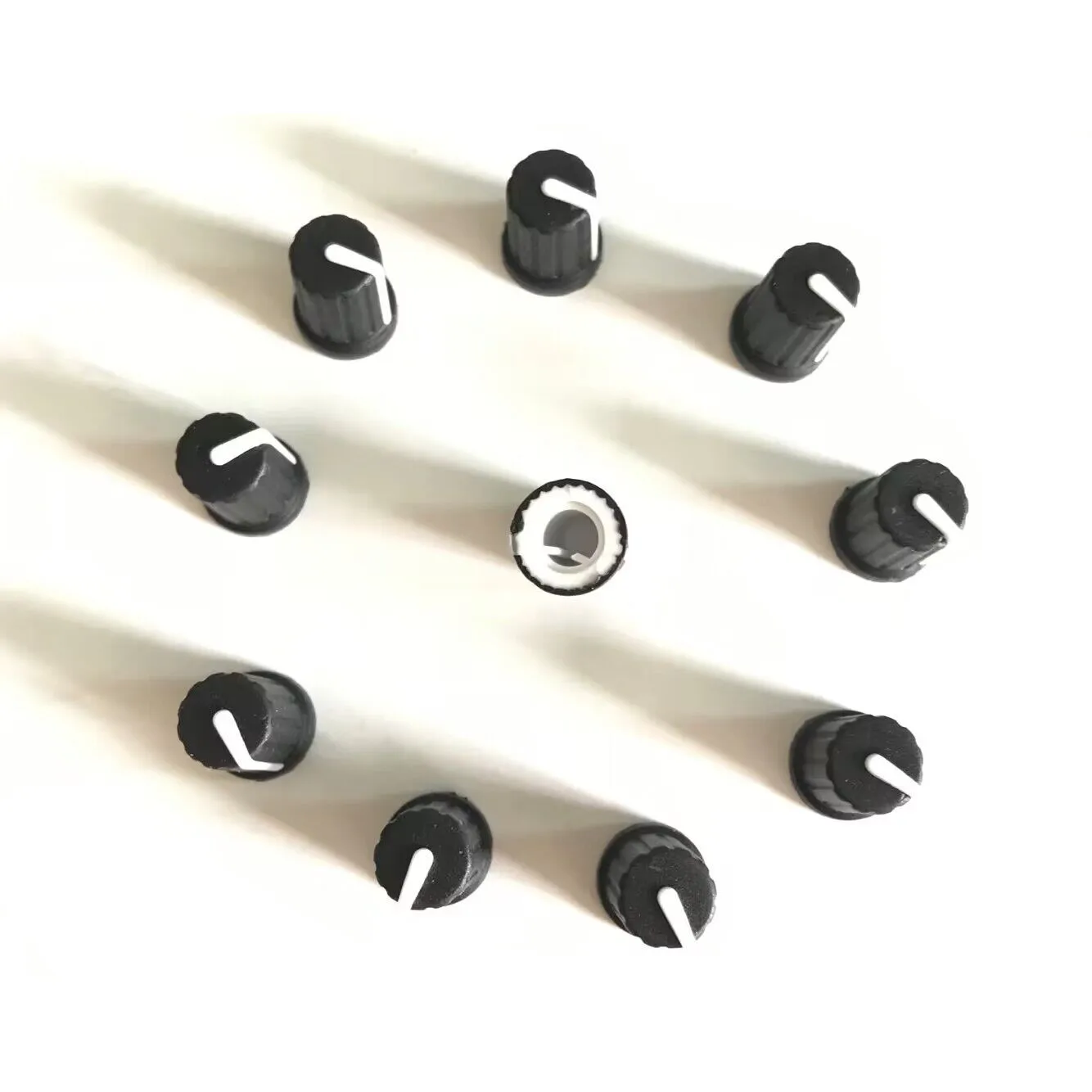 10PCS OEM Rotary Knob For Pioneer DJM800 DJM900 900SRT 900NXS DJM-2000 900SRT DAA1204 Black color